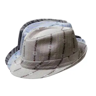 Sommerhut Edelweiss Trilby mit Edelweissmuster
