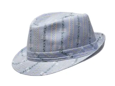 Sommerhut Edelweiss Trilby mit Edelweissmuster