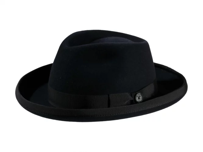 Haarfilzhut Fedora mit eingefassten Aufschlag – Bild 7