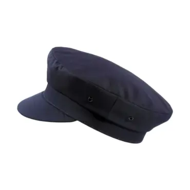 Camaret Mütze aus Polyester und Baumwolle in Schwarz mit Lüftungslöchern