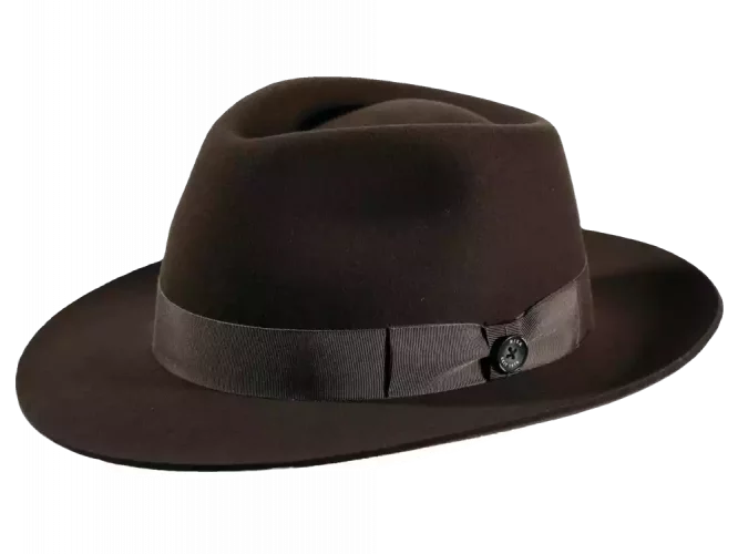 Filzhut Fedora mit Klapprand und imprägniert – Bild 12