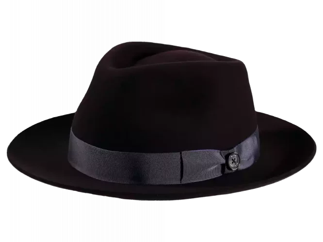 Filzhut Fedora mit Klapprand und imprägniert – Bild 7