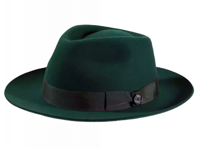 Filzhut Fedora mit Klapprand und imprägniert – Bild 5