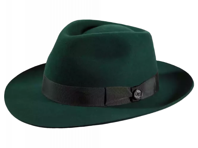 Filzhut Fedora mit Klapprand und imprägniert – Bild 4