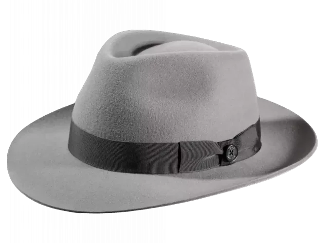 Filzhut Fedora mit Klapprand und imprägniert – Bild 3