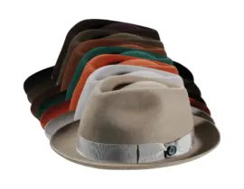 Filzhut Player mit Klapprand & imprägniert