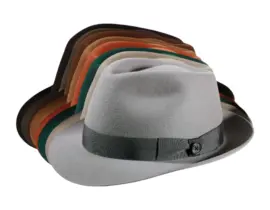 Filzhut Trilby mit Klapprand & imprägniert