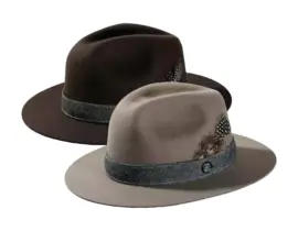 Fedora "rugged herringbone"
