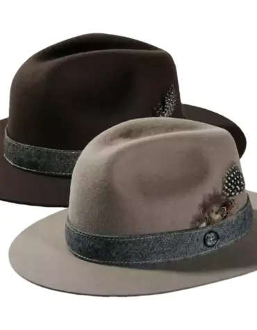 Fedora "rugged herringbone"