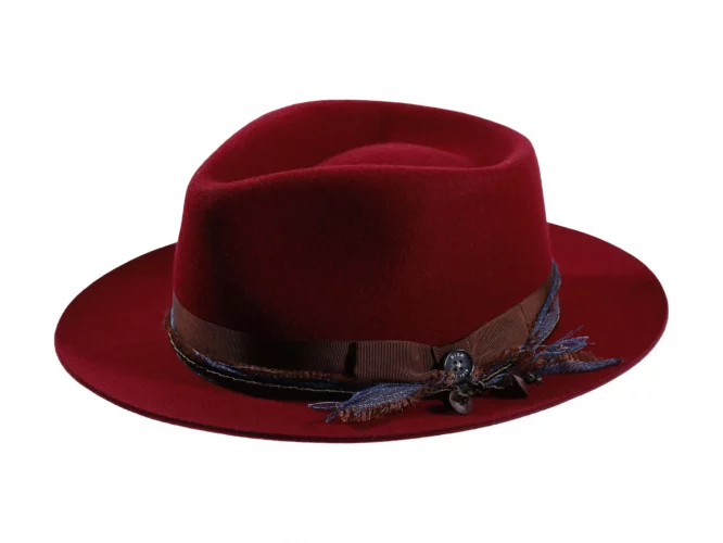 Filzhut Fedora "Ebony-Pearl" – Bild 5