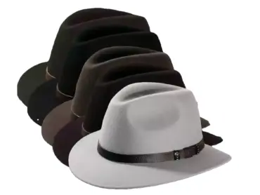 Traveler Filzhut waterproof & crushable mit Lederband, handgefertigt in der Schweiz