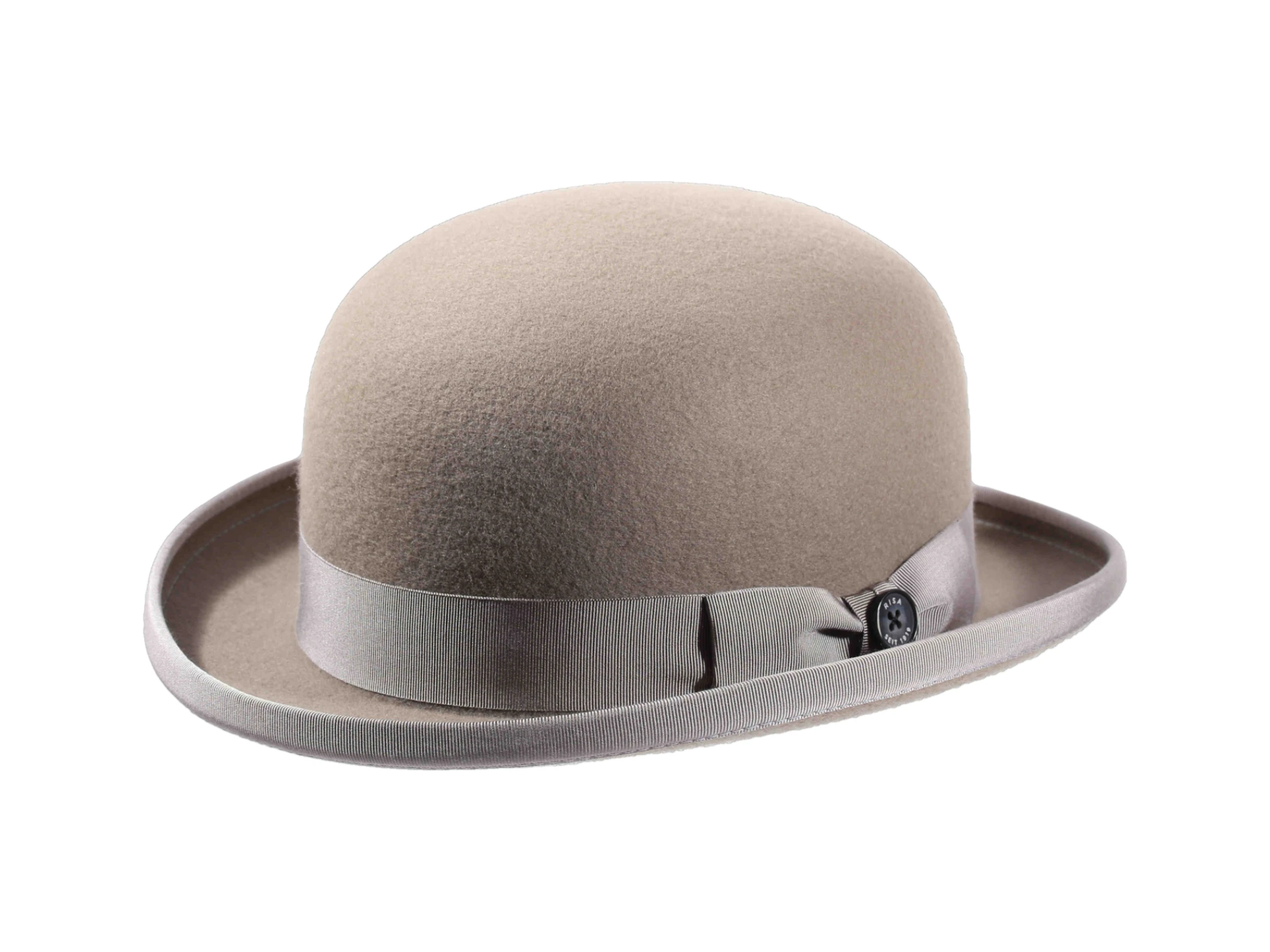 Bowler flacher Filzhut mit Einfassung – Bild 5