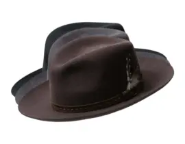 Fedora & Bogart - Filzhut mit Klapprand