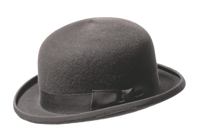 weicher Filzhut Melone / Bowler – Bild 2