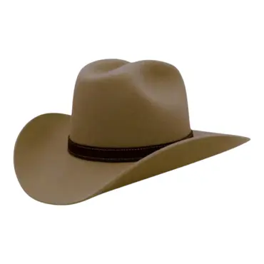 Westernhut Rodeo Camel mit spitz zulaufender Krempe