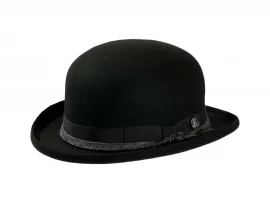 Bowler Filzhut "Herrinbone-Trash"