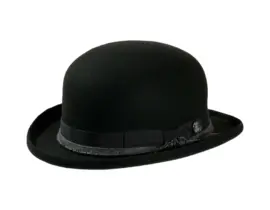 Bowler Filzhut "Herrinbone-Trash"