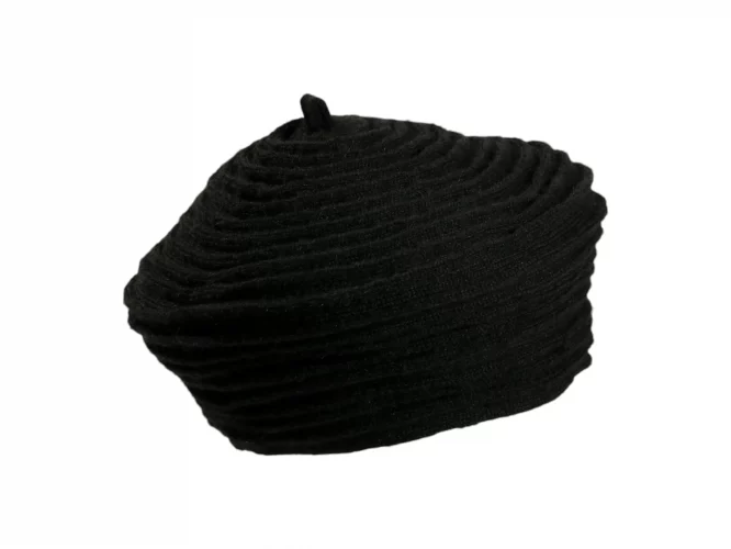 Béret aus Wollbänder – Bild 11