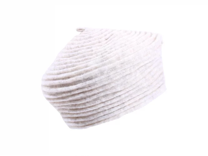 Béret aus Wollbänder – Bild 7
