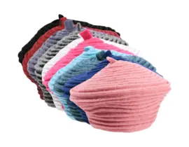 Béret aus Wollbänder