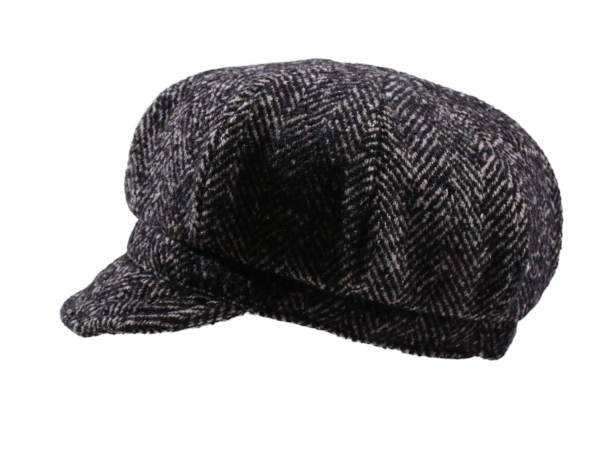 Ballonmütze gross Fischgrat