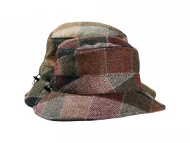 Bucket Hut mit Colorblock Optik