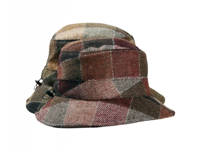Bucket Hut mit Colorblock Optik