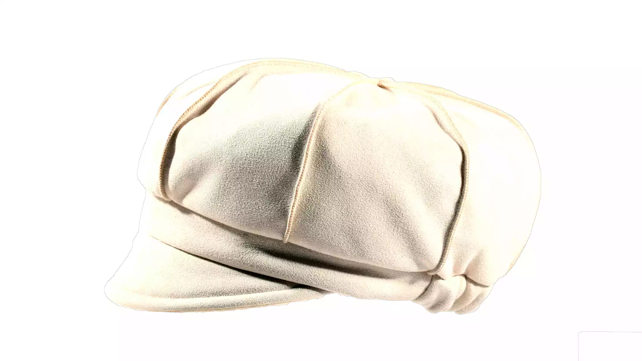 Ballonmütze Alcantara Look – Bild 4