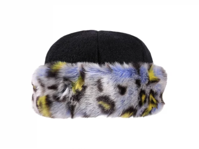 Toque mit Animal Print – Bild 3