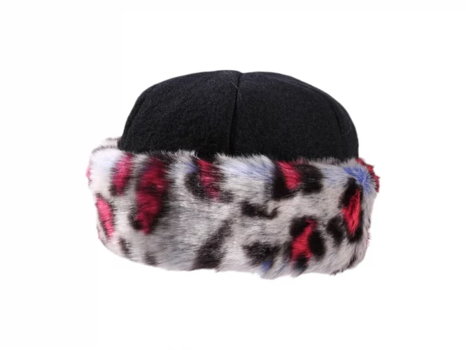 Toque mit Animal Print – Bild 4