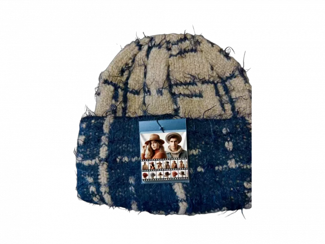 Strickmütze - Schwarze Eleganz – Bild 2