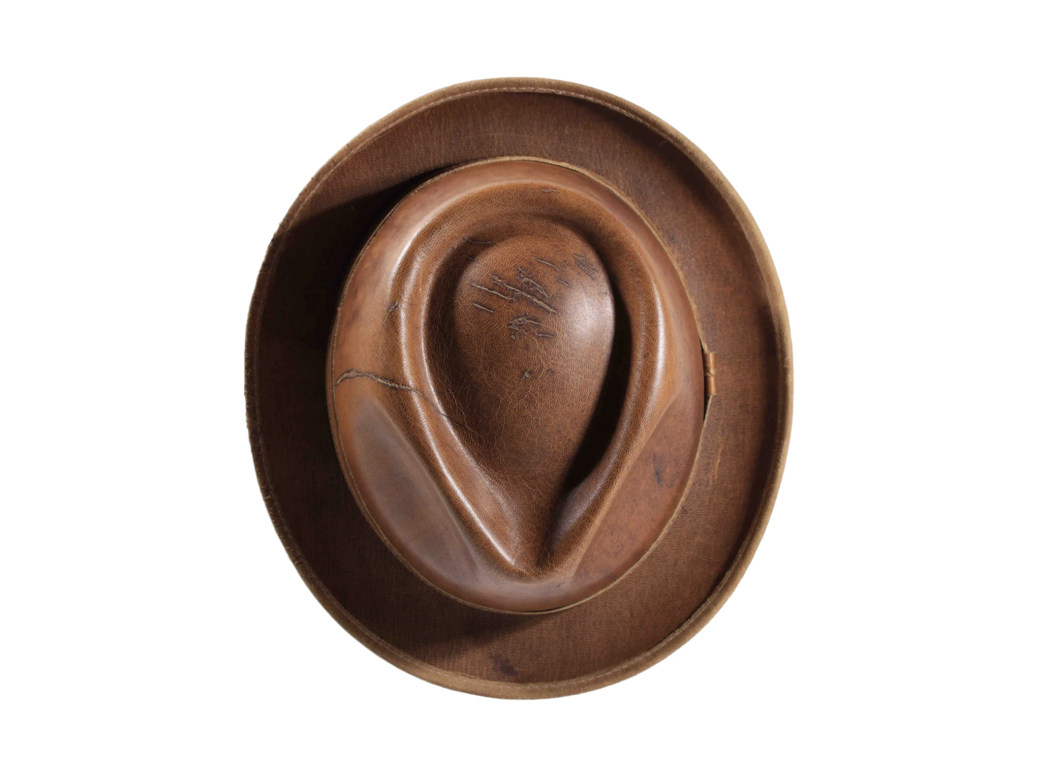 Lederhut Trilby aus Hirsch-Leder "Cervo" – Bild 2