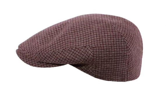 Schnabelmütze Karo Pure Wool