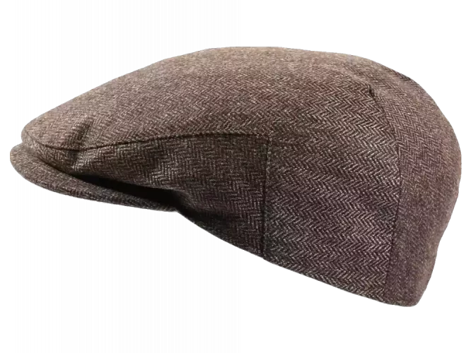 Schiebermütze "Pure Wool Herringbone" – Bild 4