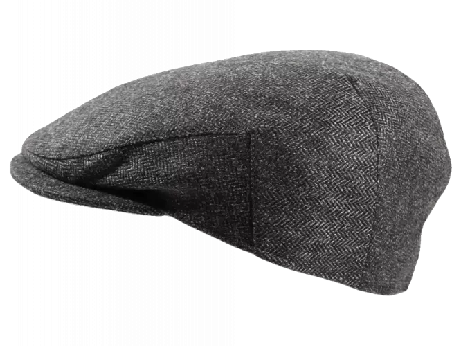 Schiebermütze "Pure Wool Herringbone" – Bild 2