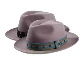 Biberhut Fedora Bogart Nature by Nature mit Klapprand