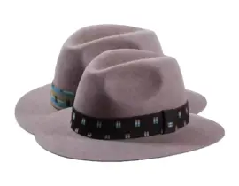 Fedora Traveler Biberfilz mit breiter Krempe, Handarbeit Schweiz