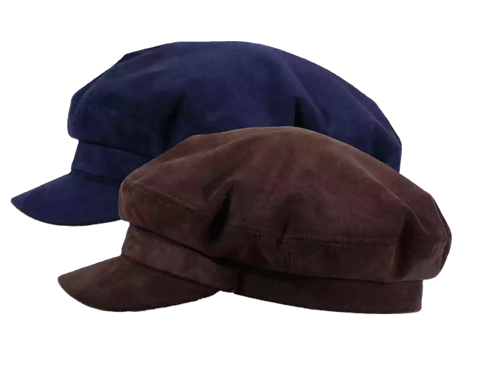 Ballonmütze  Wildleder