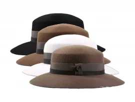 Damenhut Cloche aus feinstem Kaschmir