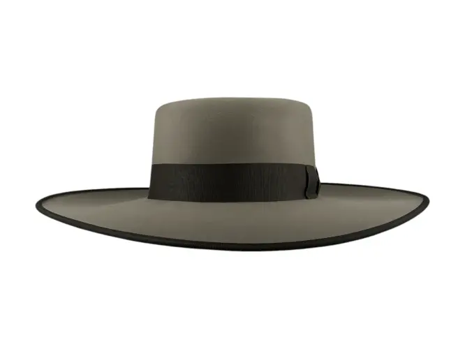 Buckaroo Westernhut mit breiter Krempe und ikonischer Masche