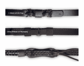 LEDERHUTBÄNDER 3 VARIATIONEN