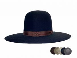 Open Crown Old West - Premium Biberhut