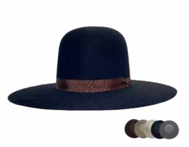 Open Crown Old West - Premium Biberhut