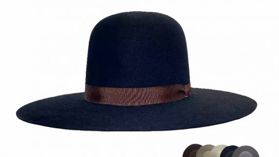 Open Crown Old West - Premium Biberhut