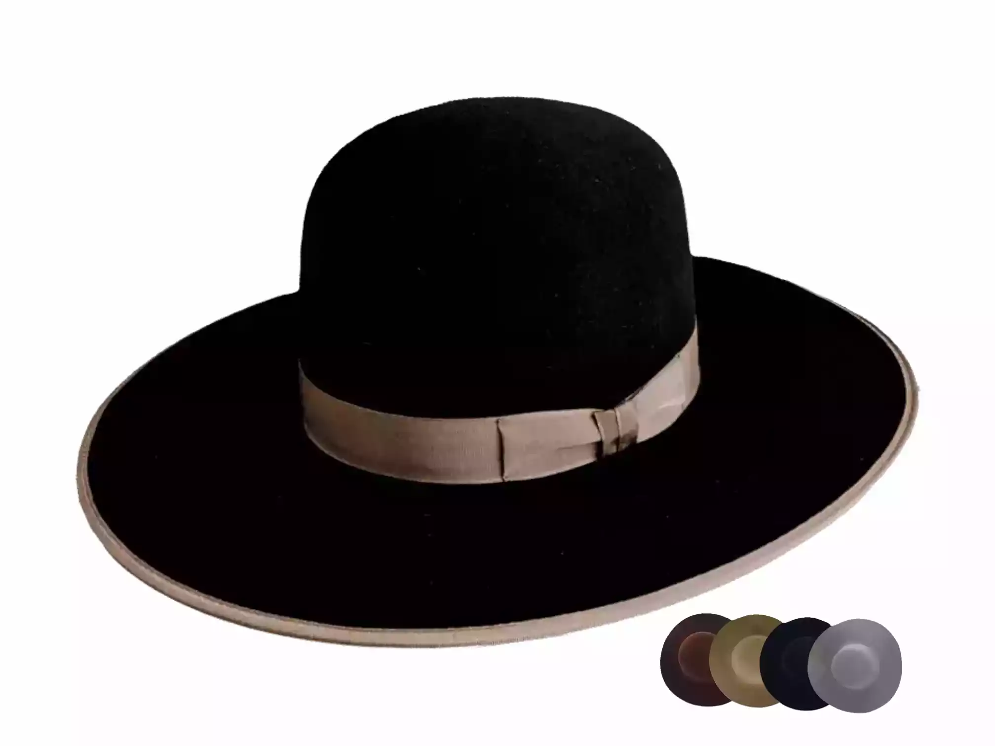 Open Crown - Old West Filzhut