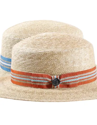 Damenhut Cloche aus Stroh