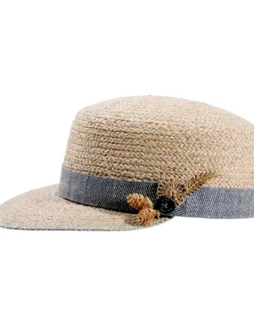 Sommerhut Raffiastroh Natur