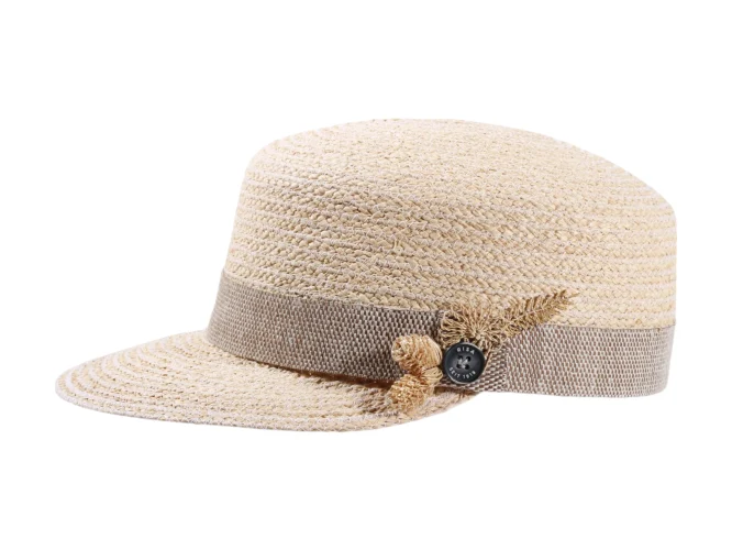 Sommerhut Raffiastroh Natur