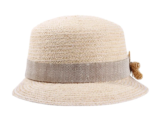 Sommerhut Raffiastroh Natur