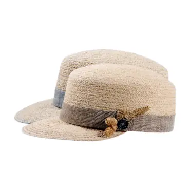 Sommerhut Raffiastroh Natur